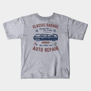 Classic Garage Auto Repair Kids T-Shirt